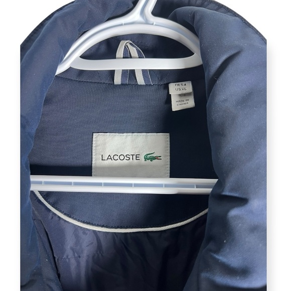 Lacoste Navy Military Field Jacket - Picture 6 of 6